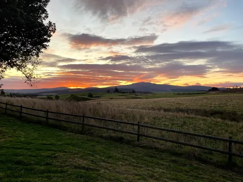 Scotland Countryside Sunrise