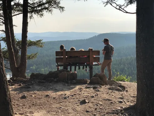 Overlooking Whitefish, Montana