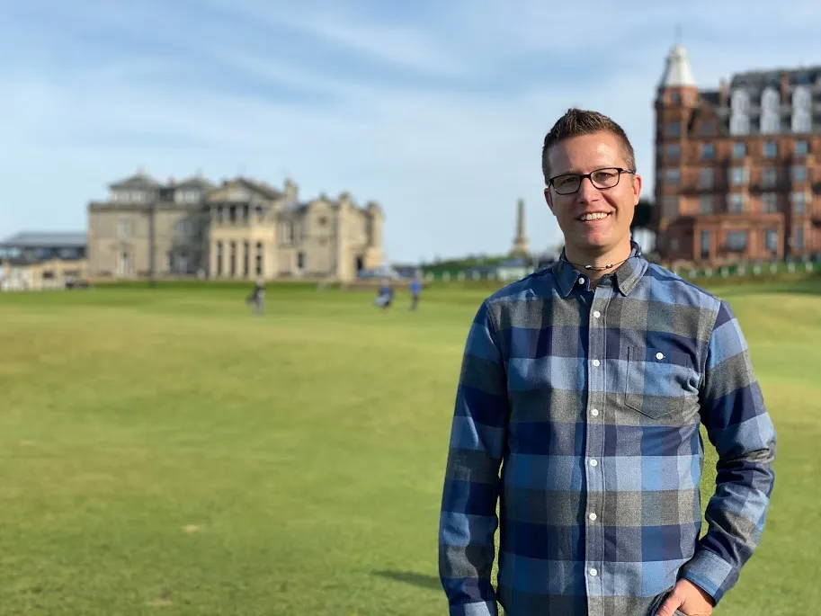 Famous Golf Course in St.Andrews