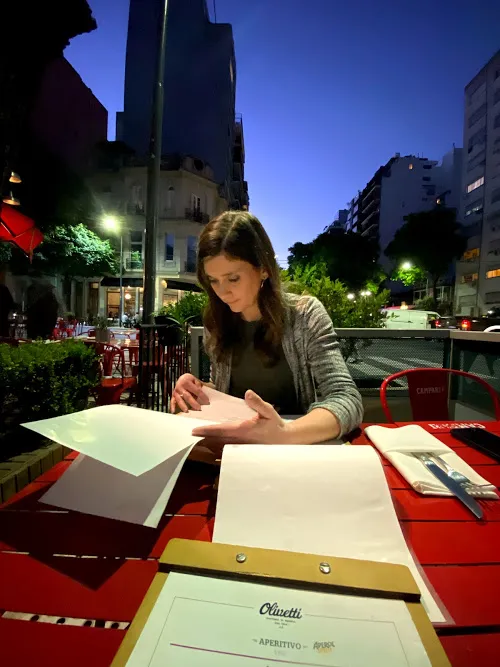 Olivetti Restaurant in Buenos Aires