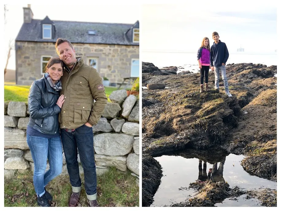 Scotland Cottage and Scotland Coast